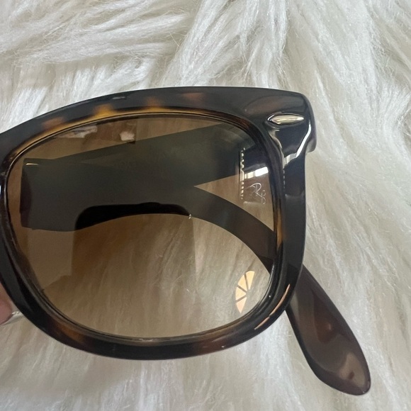Rayban Wayfarer Folding Classic Sunglasses - Brown main image 9